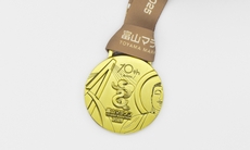 富山マラソン2025完走メダルを製作しました。